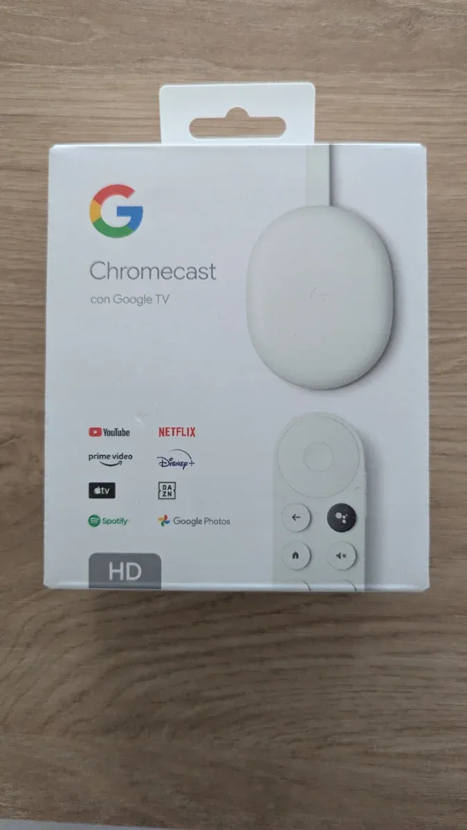 Google Chromecast HD Blanco