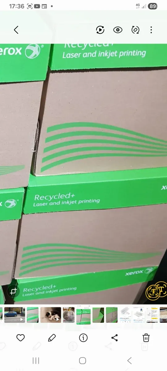 Caja Folios din A4 80g m2 Reciclados marca  Xerox afbeelding 4