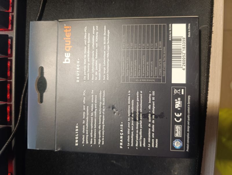 Ventilador be quiet! Pure Wings 2 120mm afbeelding 2