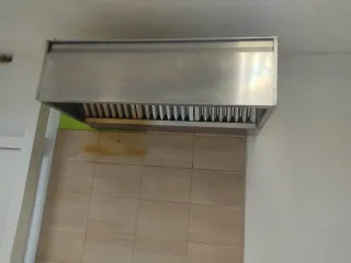 Campana extractora industrial acero inoxidable