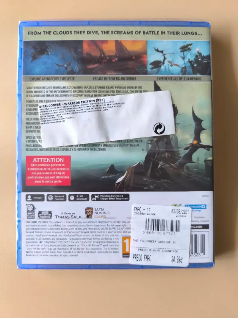 Edición Guerrero de The Falconeer para PS5 afbeelding 2