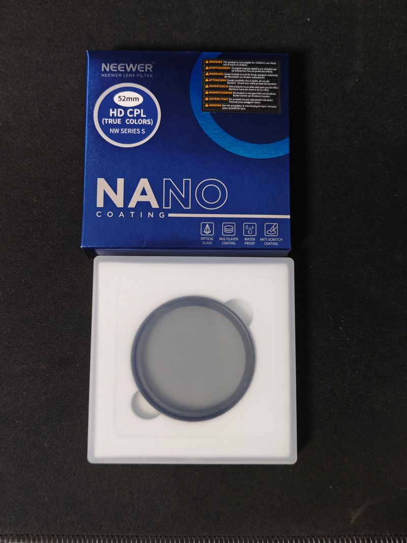 Filtro HD CPL Neewer 52mm True Colors