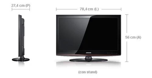 TV Samsung LCD 32 / 82cm afbeelding 3