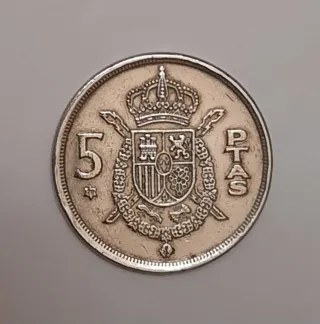 8 monedas en pesetas, Juan Carlos I
