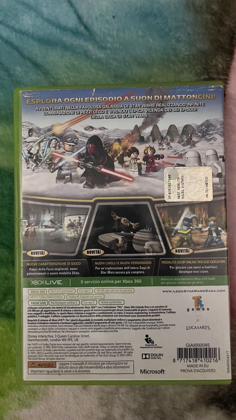 LEGO Star Wars La Saga Completa XBOX 360 afbeelding 3