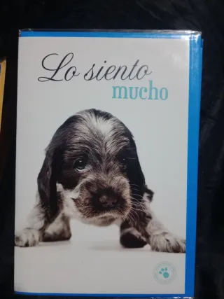 Lote tarjetas felicitación (perros, bebé, hola)