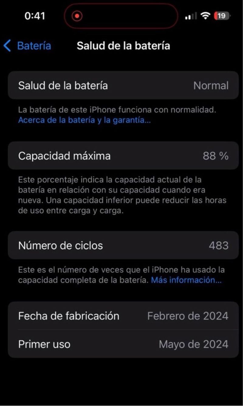 iPhone 15 128GB Negro + Cargador + Caja afbeelding 6