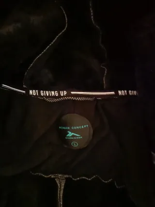 Chaqueta polar impermeable mujer gris