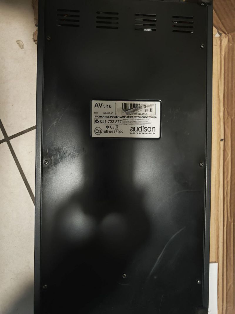 Amplificador Audison Voce AV 5.1k 1650W afbeelding 3