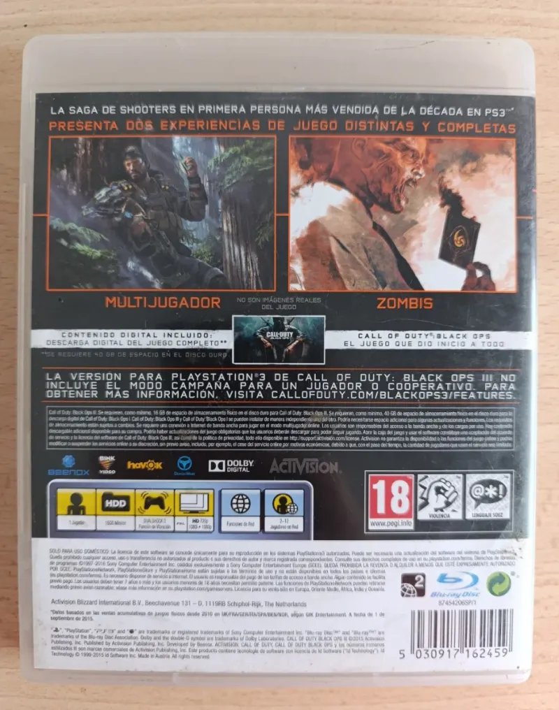 Call of Duty Black Ops III PS3 afbeelding 3