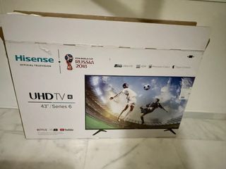 TV Hisense 43 UHD 4K Smart TV Serie 6