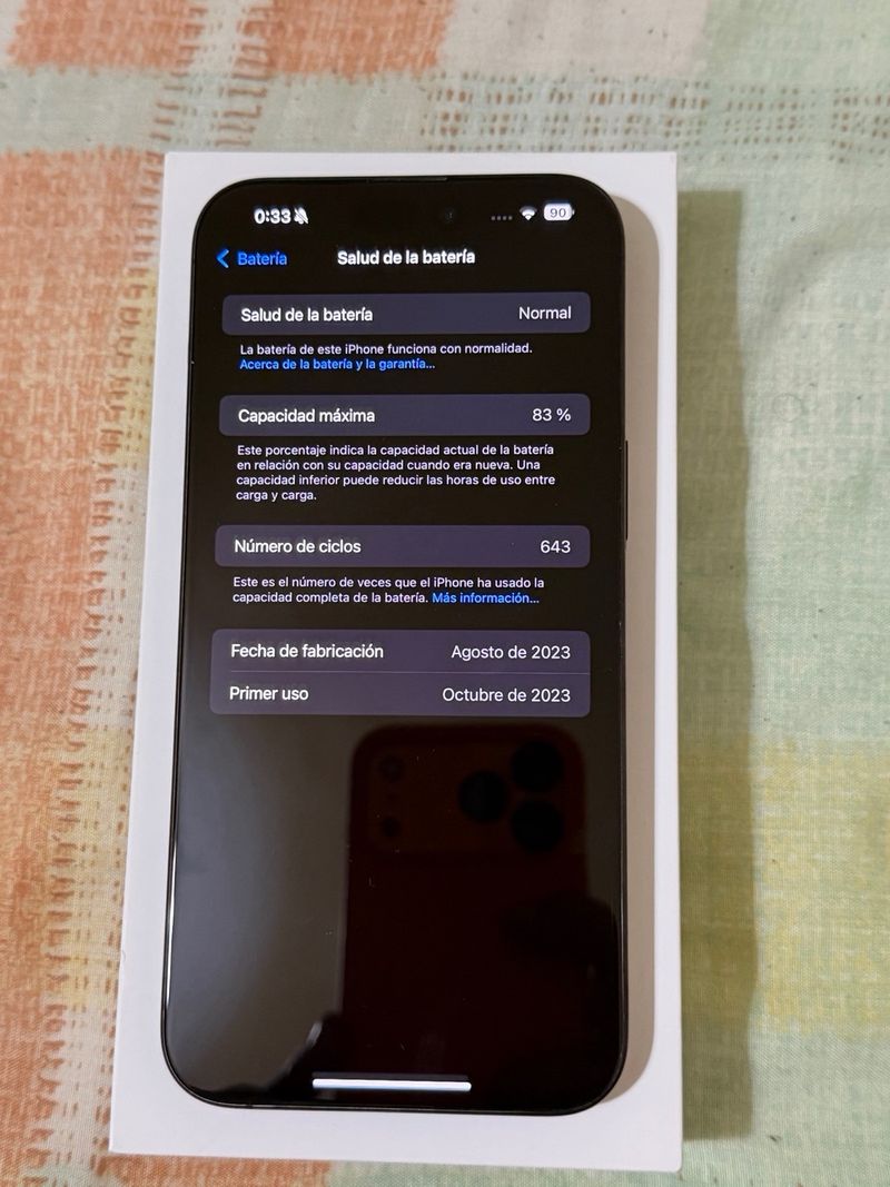 iPhone 15 Pro Max 256GB Negro/Gris afbeelding 8