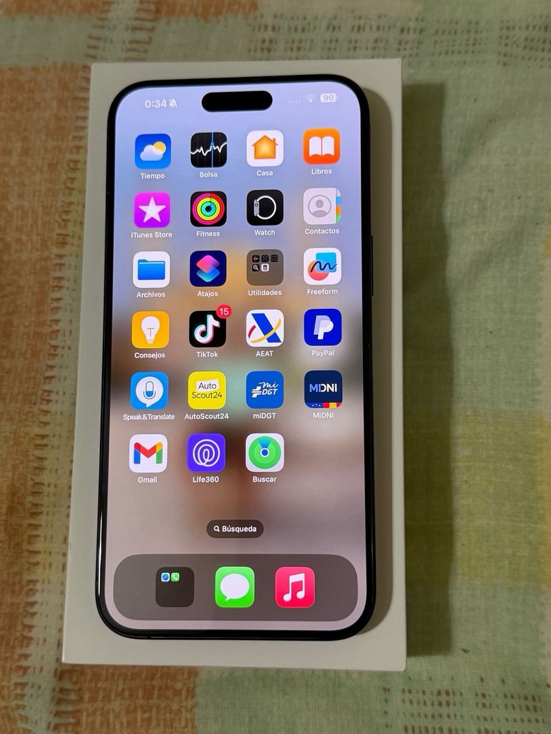 iPhone 15 Pro Max 256GB Negro/Gris afbeelding 2