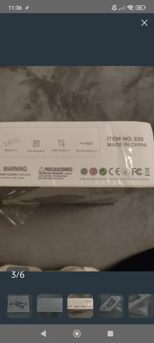 DRON E58 HD Cámara Nuevo afbeelding 5