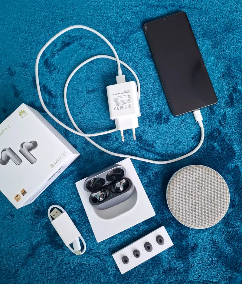 Huawei P30 Pro Negro + freebuds pro + otros extras afbeelding 2