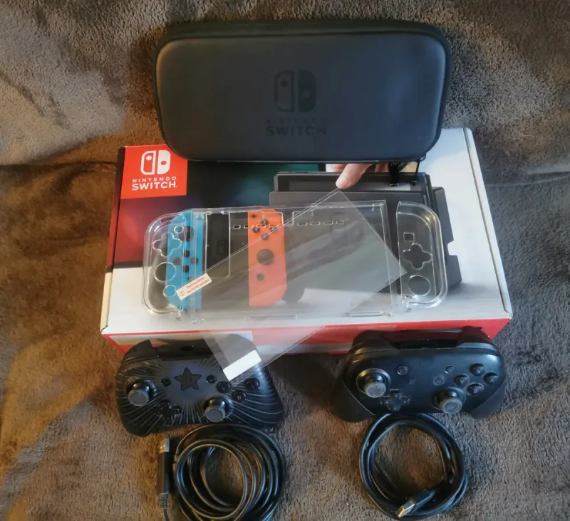 Nintendo Switch Azul y Naranja