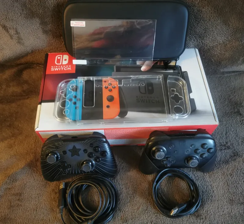 Nintendo Switch Azul y Naranja afbeelding 3