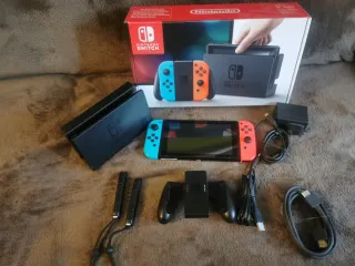 Nintendo Switch Azul y Naranja