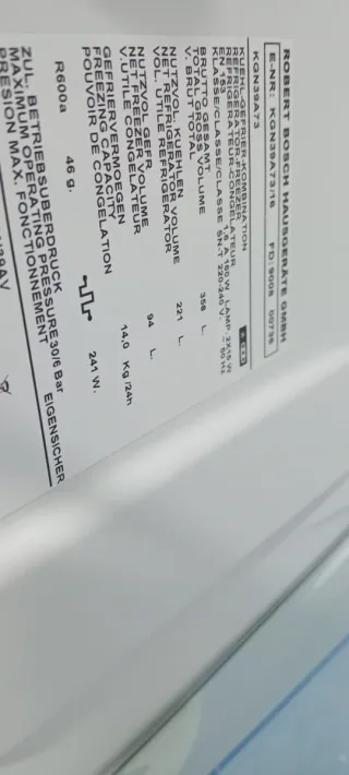 Nevera Bosch Acero Inoxidable