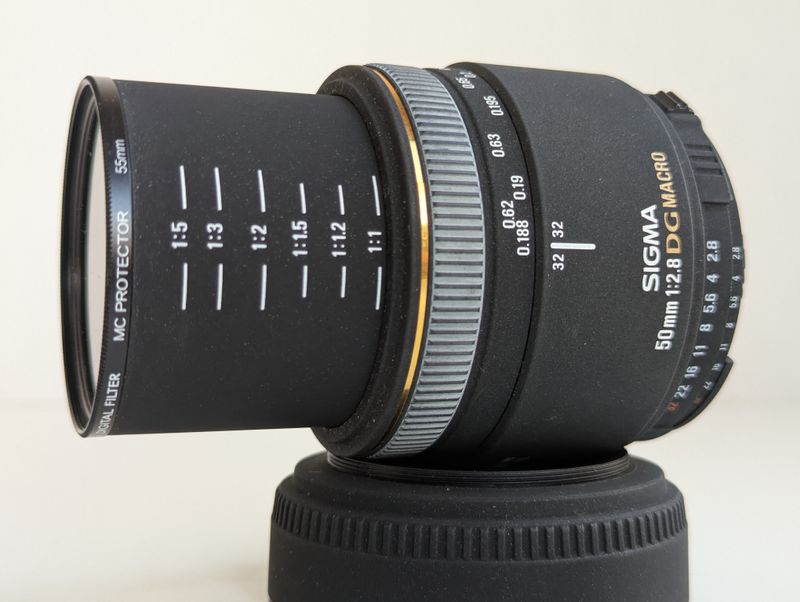 Objetivo SIGMA 50mm 1:2.8 DG MACRO para Nikon