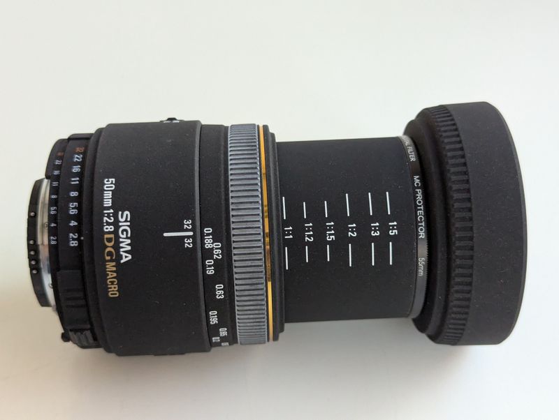 Objetivo SIGMA 50mm 1:2.8 DG MACRO para Nikon afbeelding 7