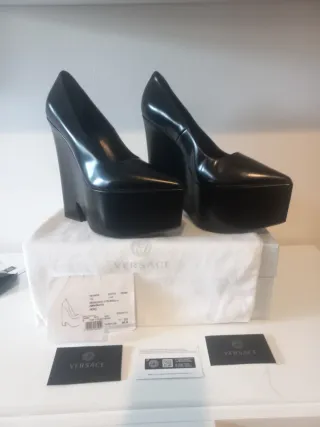 Décolleté versace  con plateau