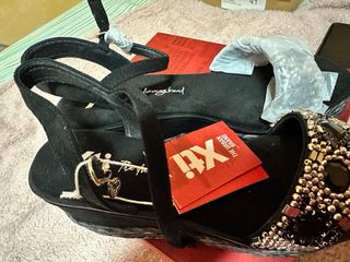 Sandalias Xti Joya Negro/Plata