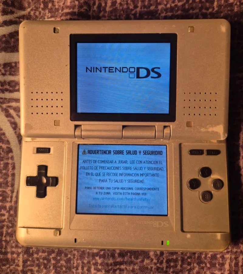 Nintendo DS Plata
