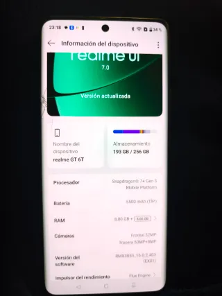 Realme GT 6T Verde