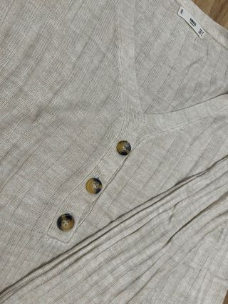 Chaqueta Mango Beige