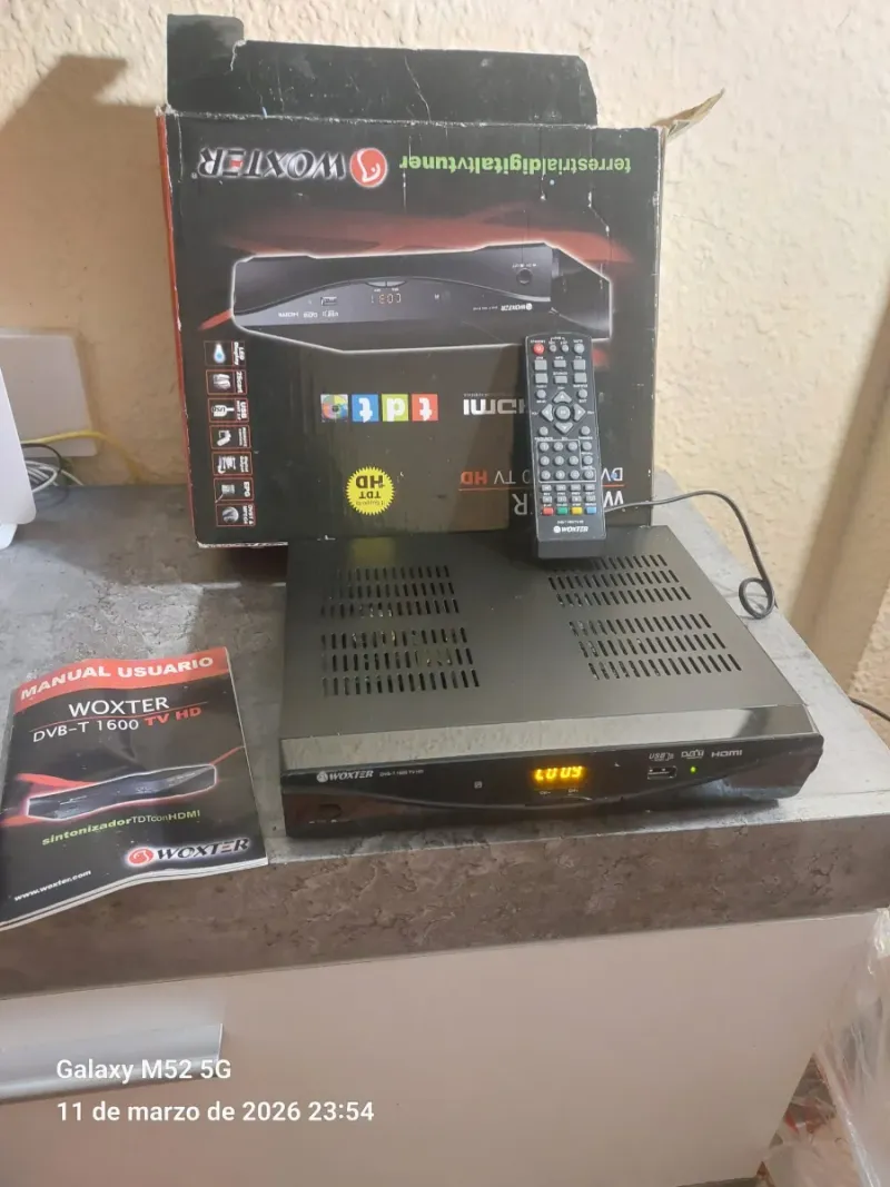 Sintonizador TDT HD Woxter DVB-T 1600