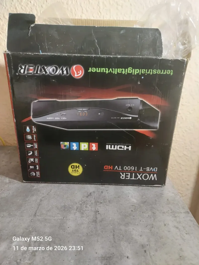 Sintonizador TDT HD Woxter DVB-T 1600 afbeelding 3