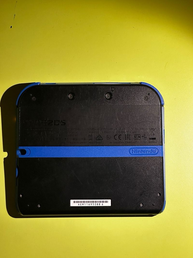 Nintendo 2DS Negro/Azul afbeelding 3