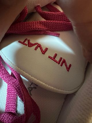 Deportivas Nitnat Blancas y Rosas Talla 41