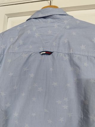 Camisa Tommy Hilfiger Estrellas Azul Talla S