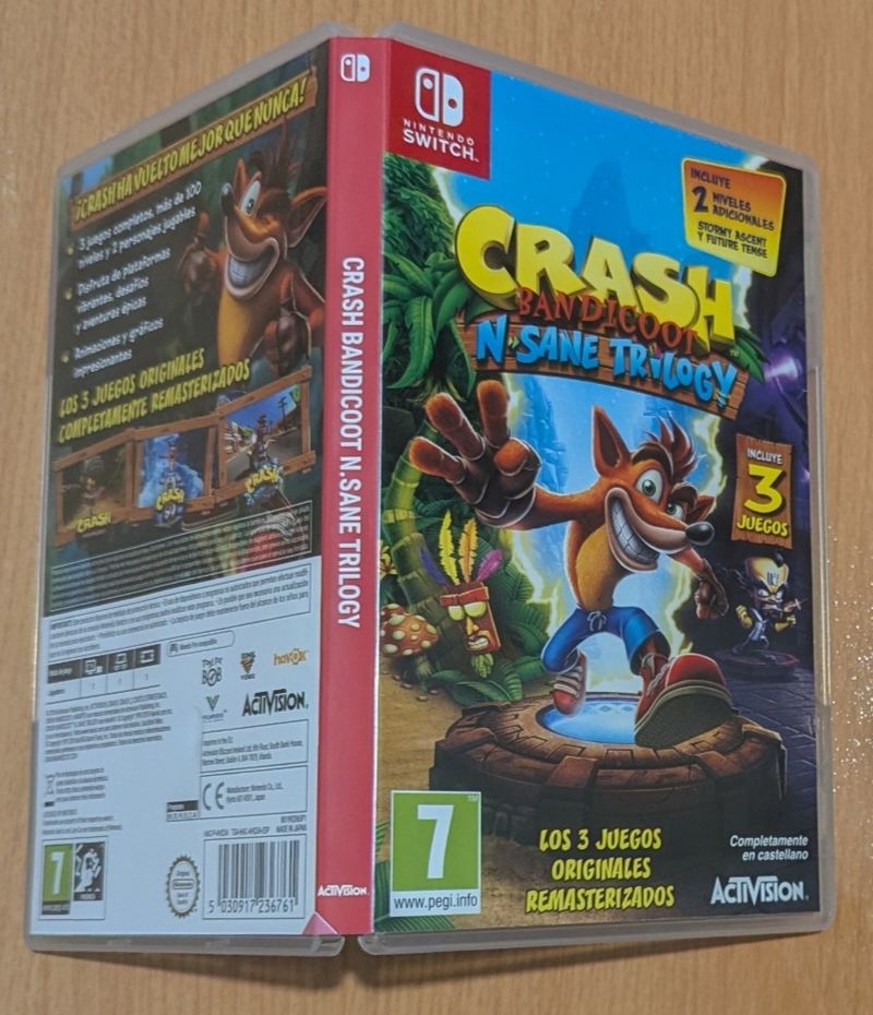 Crash Bandicoot N. Sane Trilogy Nintendo Switch