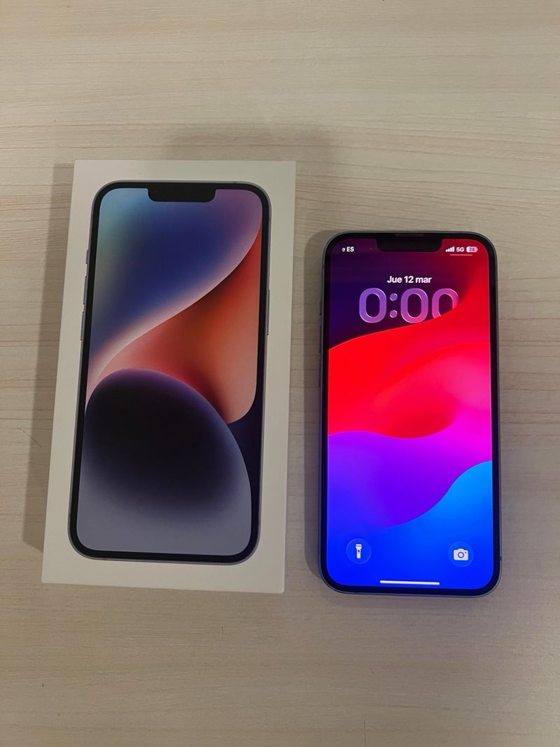 iPhone 14 Azul 128gb afbeelding 2