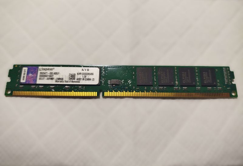 Memoria RAM Kingston 8GB DDR3 KVR1333D3N9/8G
