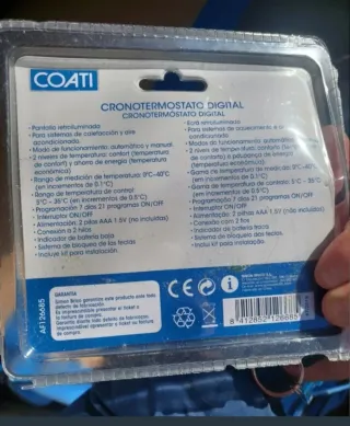 COATI Cronotermostato Digital