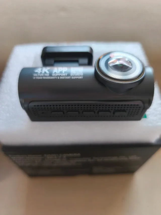 Cámara Dashcam ERT 4K Delantera y Trasera