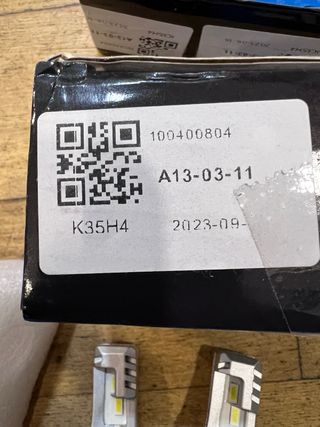 2 Lâmpadas LED H4 para Faróis