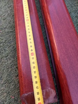 Balaustres madera sapelli