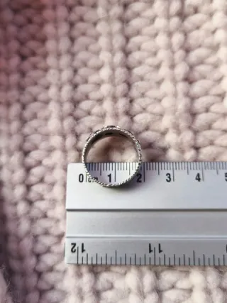 Anillo Plata con Piedras Negras