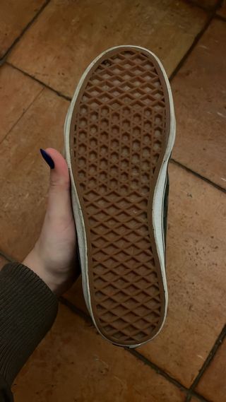 Zapatillas Vans SK8-Hi Checkerboard Verde Talla 42