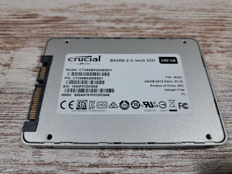 SSD Crucial BX200 240GB afbeelding 2