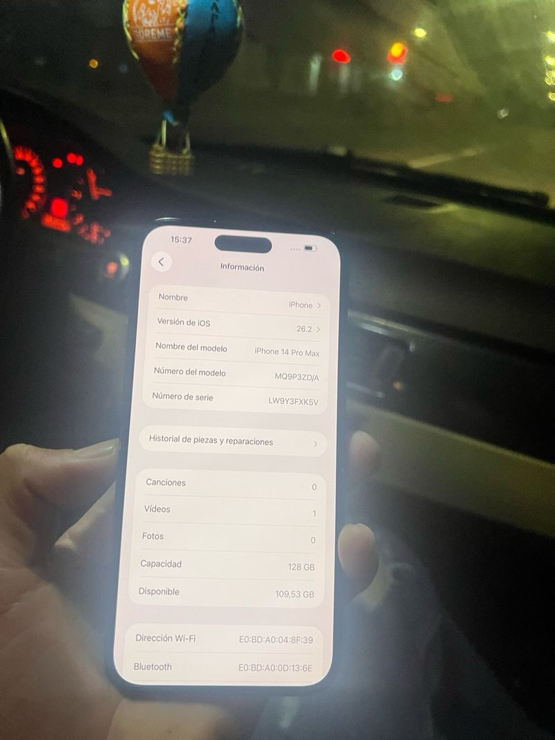 iPhone 14 Pro Max  256 gb con batiria 100% afbeelding 6