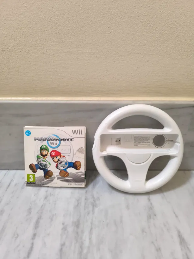 Mario Kart Wii + Volante Nintendo Wii