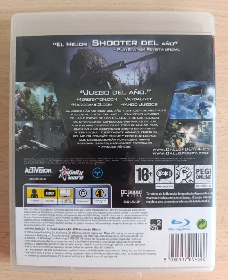 Call of Duty 4: Modern Warfare PS3 Juego del Año afbeelding 4
