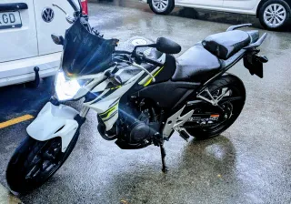 Honda CB 500F 2018 Naked Negra/Blanca