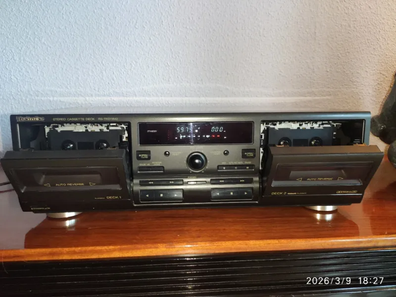 Amplificador y Doble Pletina Technics Negro afbeelding 3